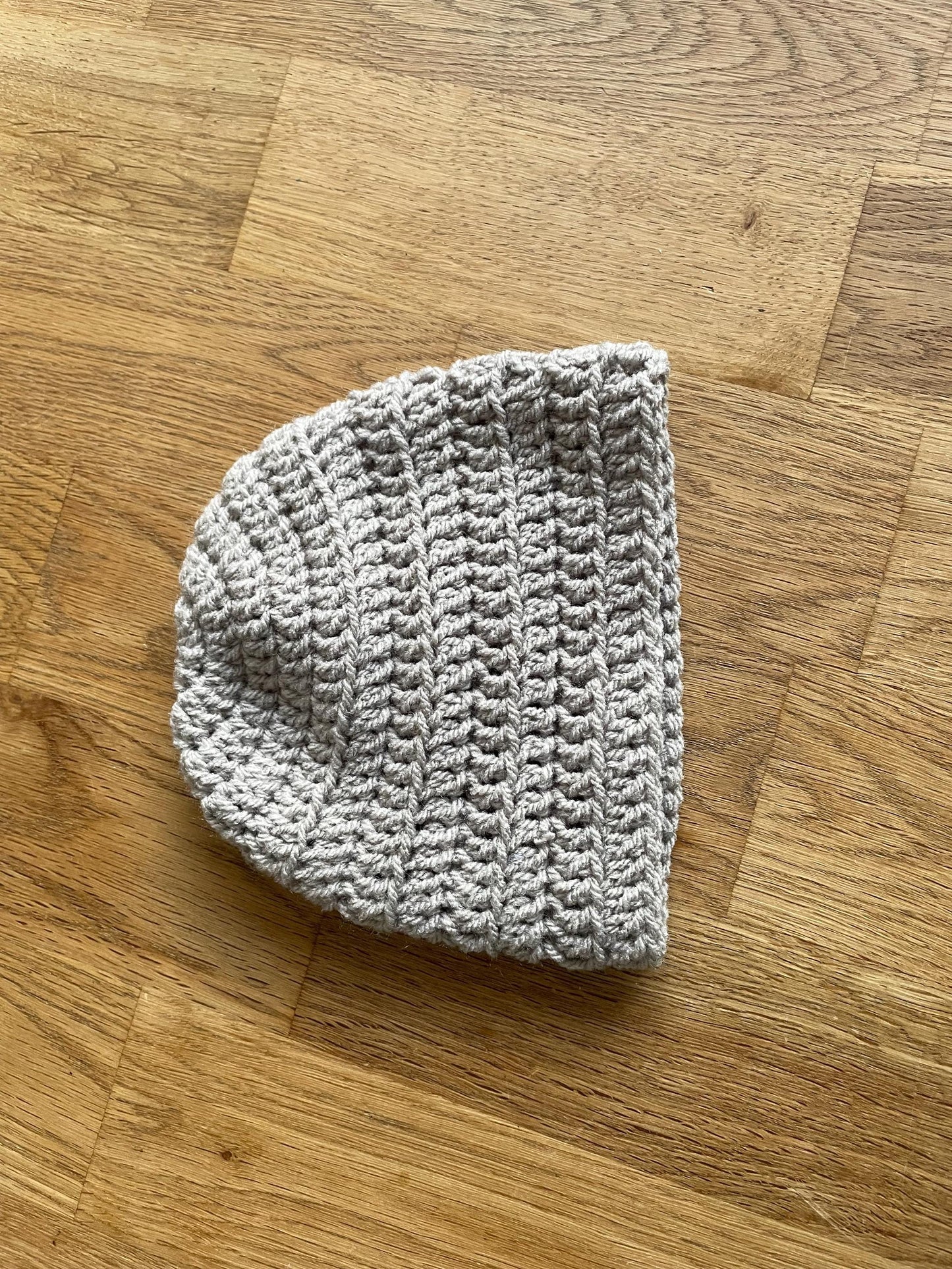 Handmade Crocheted Baby Beanie Hat – Adorable Newborn Gift