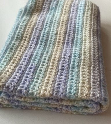 Handmade Crochet Baby Blanket – Soft and Cozy Gift for Newborns