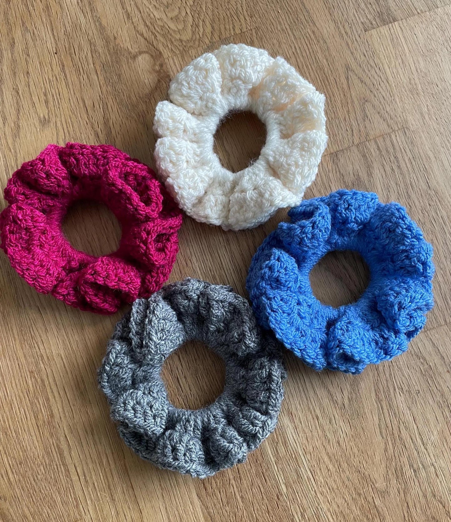 Beautiful Handmade Crochet Scrunchie