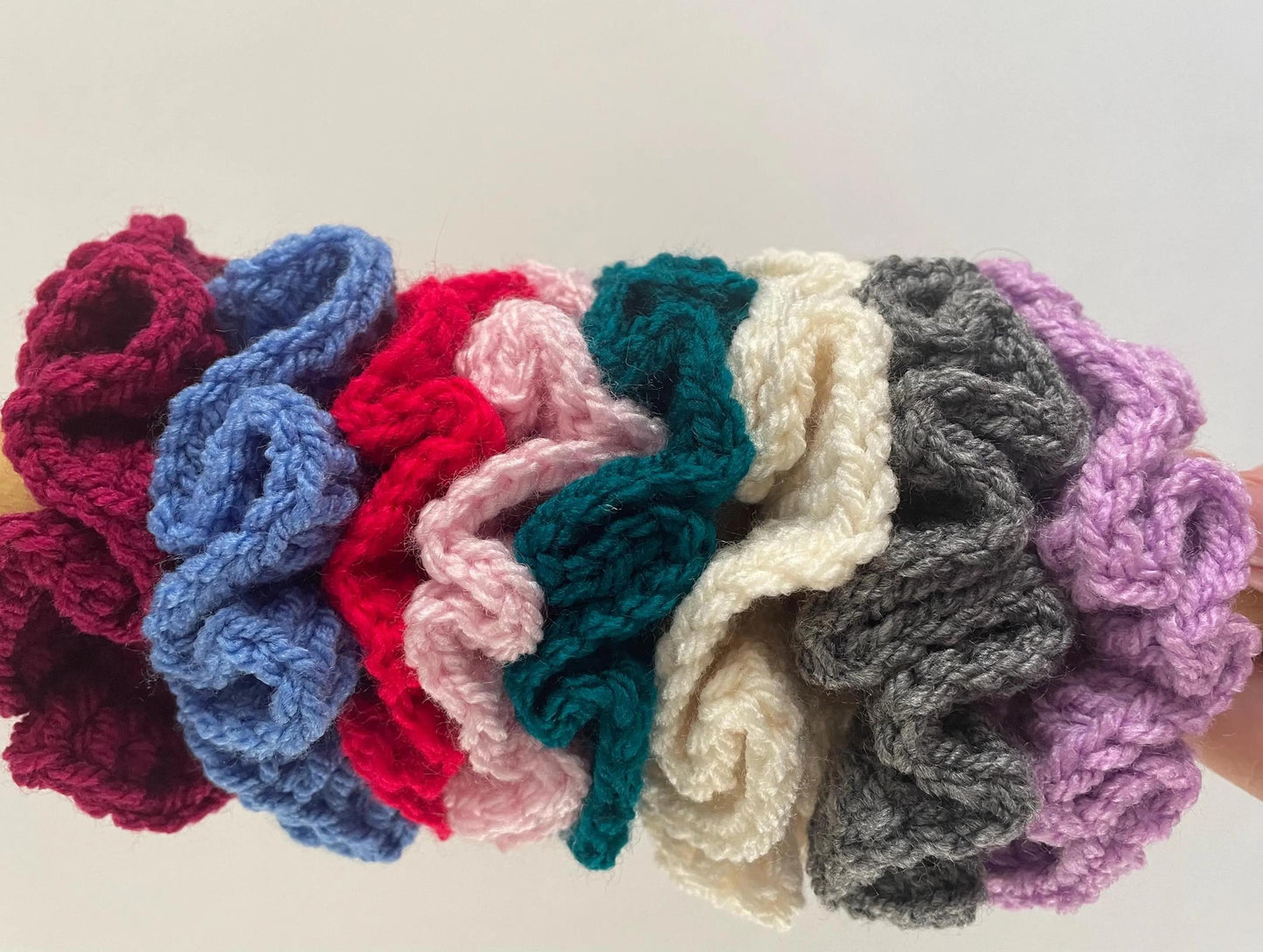 Beautiful Handmade Crochet Scrunchie