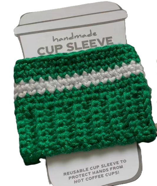 Crochet cup cosy/sleeve  pattern