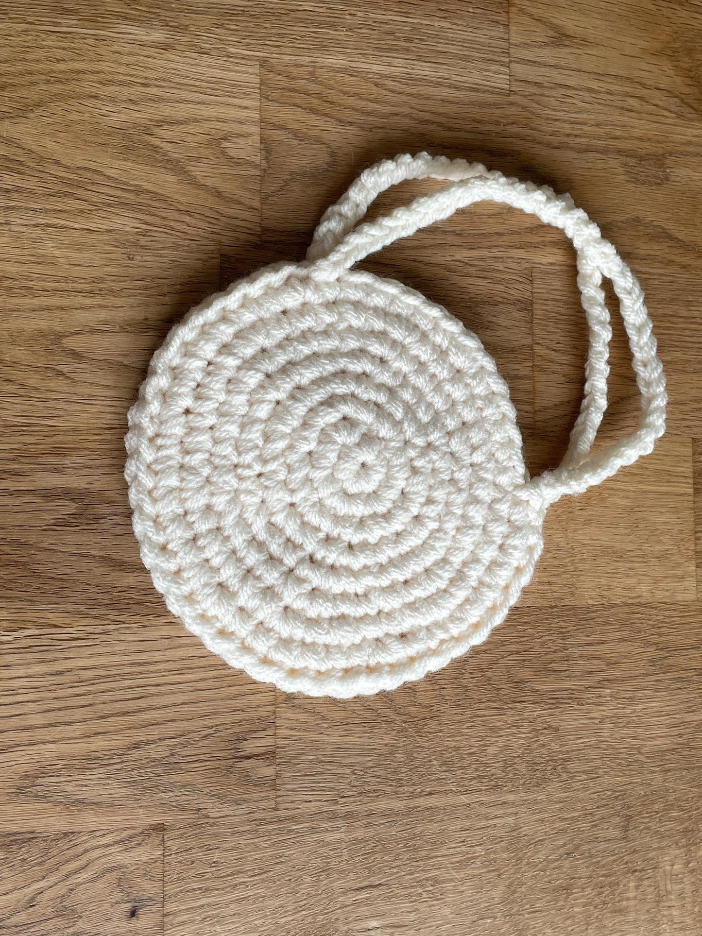 Lovely Handmade Crochet Flower Bag – Perfect Child's Trinket or Treat Bag