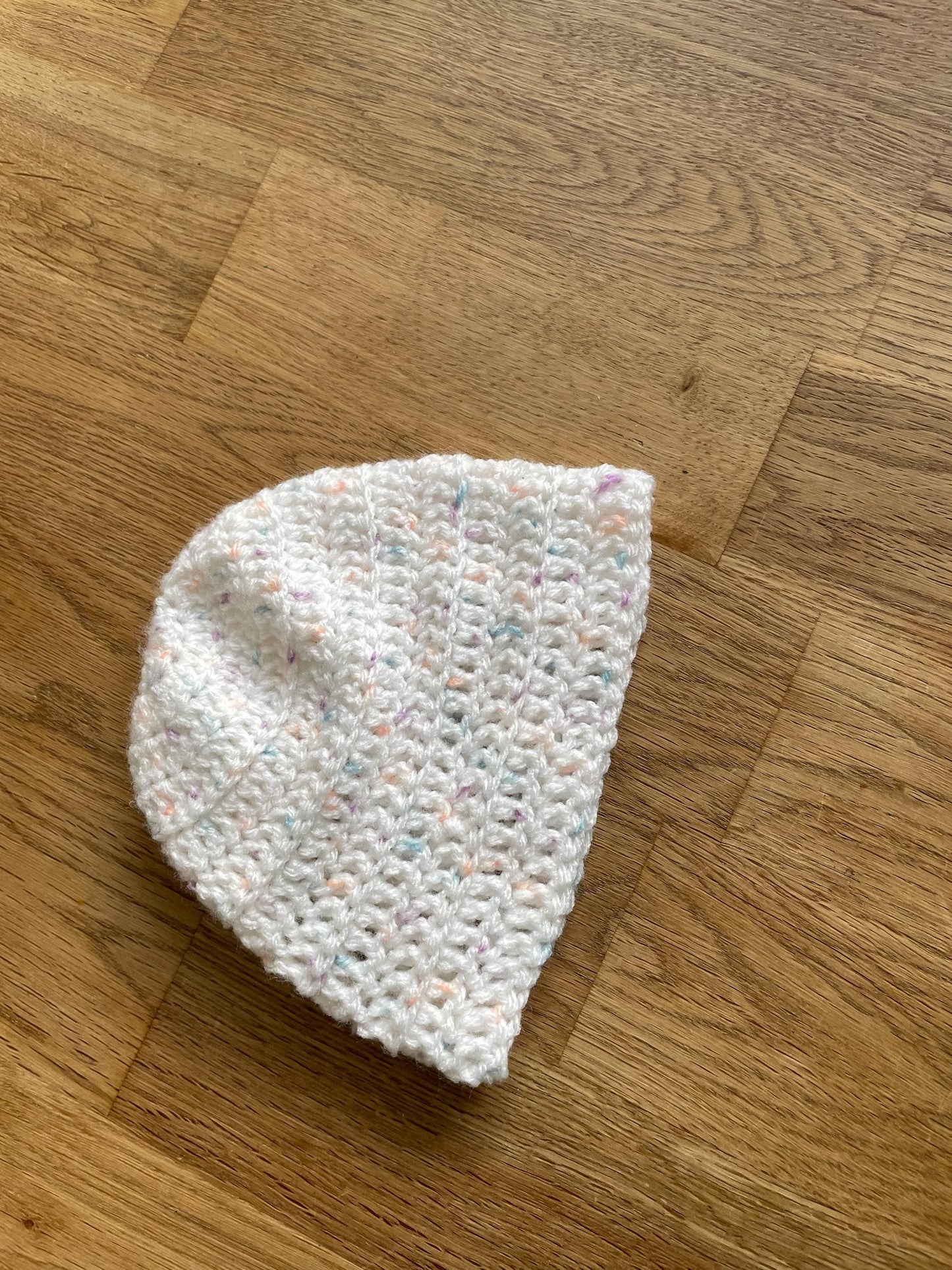 Handmade Crocheted Baby Beanie Hat – Adorable Newborn Gift